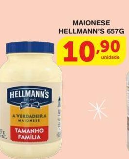 Maionese hellmann’s 657g