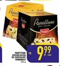 Mercantil Rodrigues Panettone frutas gotas de chocolate oferta