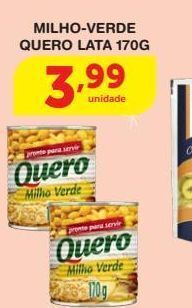 Roldão Milho-verde quero lata 170g oferta