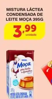 Roldão Mistura láctea condensada de leite moça 395g oferta