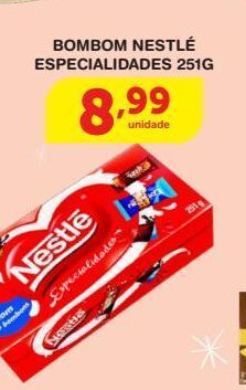 Roldão Bombom nestlé especialidades 251g oferta
