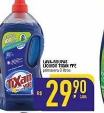 Mercantil Rodrigues Lava roupas liquido tixan ypê oferta