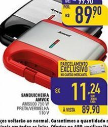 Mercantil Rodrigues Sanduicheira amvox oferta