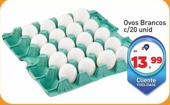 Tonin Superatacado Ovos brancos c/20 unid oferta