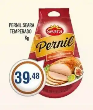 Central Supermercados Pernil Seara Temperado 1kg oferta