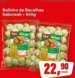 Bolinho de bacalhau saboreah