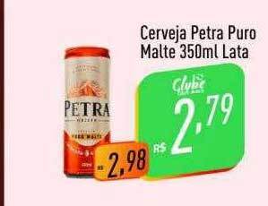 Supermercados Pague Menos Cerveja petra puro malte oferta