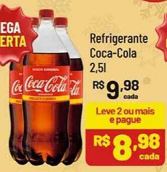 Supermercados Goes Refrigerante coca-cola oferta