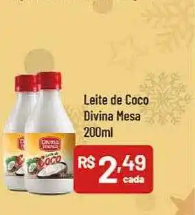 Supermercados Goes Leite de coco divina mesa oferta