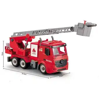 Pão de Açúcar Caminhão de bombeiro city machine com luz e som multikids - br1786 oferta