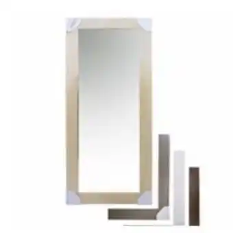 Telhanorte Espelho retangular emoldurado nmp 32x72cm euroquadros oferta