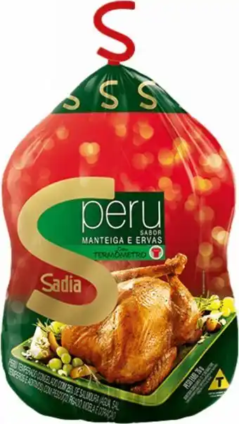 Super Lagoa Peru sadia temperado manteiga e erva oferta