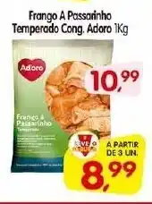 Cercadão Frango a Passarinho Temperado cong. Adoro 1kg oferta