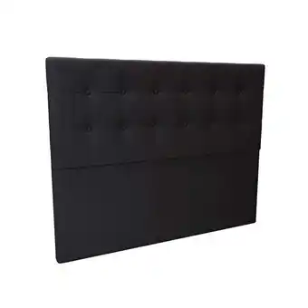 Cabeceira casal george suede preto