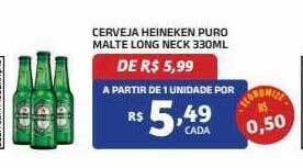 Bahamas Mix Cerveja heineken puro malte long neck oferta