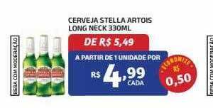 Bahamas Mix Cerveja stella artois long neck oferta