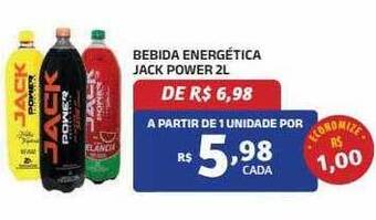 Bahamas Mix Bebida energética jack power oferta