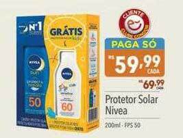 Supermercados Condor Protetor solar nivea oferta