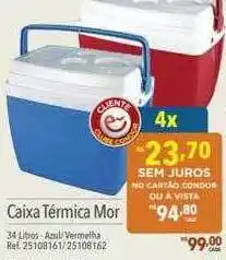 Supermercados Condor Caixa térmica mor oferta
