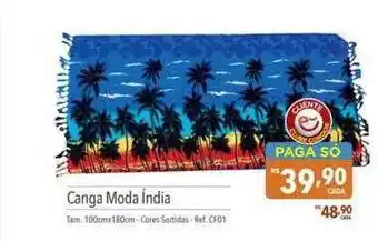 Canga moda india
