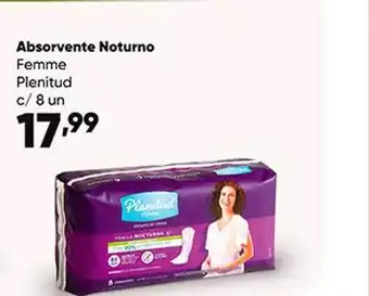 Zaffari Absorvente noturno femme plenitud oferta