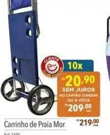 Supermercados Condor Carrinho de praia mor oferta