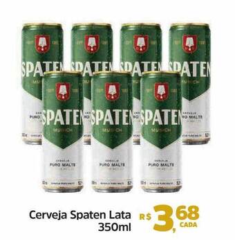 Abevê Supermercados Cerveja spaten lata oferta
