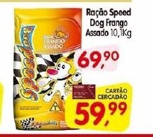 Cercadão Racao Speed Dog Frango Assado 10.1kg oferta