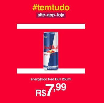 Energetico Red Bull 250ml