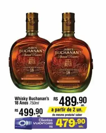Whisky Buchman's 18 Anos 750ml
