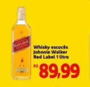 Extra Supermercado Whisky Escoces Red Label 1L oferta