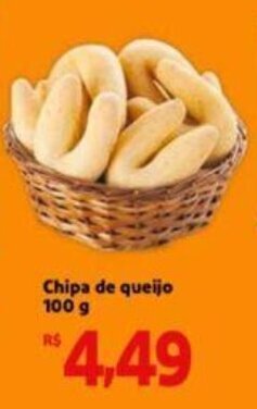 Extra Supermercado Chipa de Queijo 100g oferta