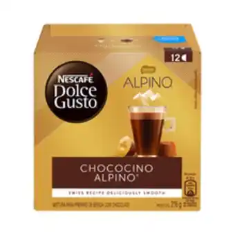 Supermercados Pague Menos Cápsula dolce gusto chococino alpino 216g com 12 unidades oferta