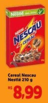Extra Supermercado Cereal Nescau Nestle 210g oferta