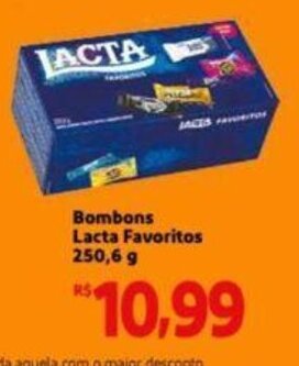 Bombons Lacta Favoritos 250.6g