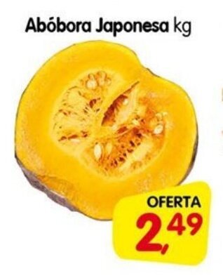 Cercadão Abobora Japonesa 1kg oferta