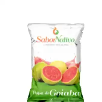 Polpa fruta sabor nativo 400g goiaba