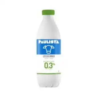Supermercados Pague Menos Leite desnatado longa vida paulista 1l oferta