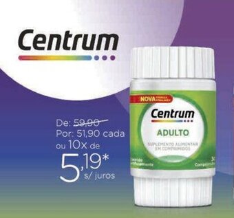 Carrefour Centrum Adulto oferta