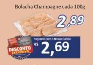 Bolacha Champagne cada 100g