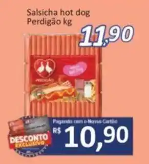 Supermercados Savegnago Salsicha Hot Dog Perdigao 1kg oferta