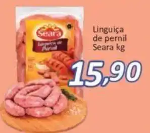 Supermercados Savegnago Linguica de pernil Seara 1kg oferta