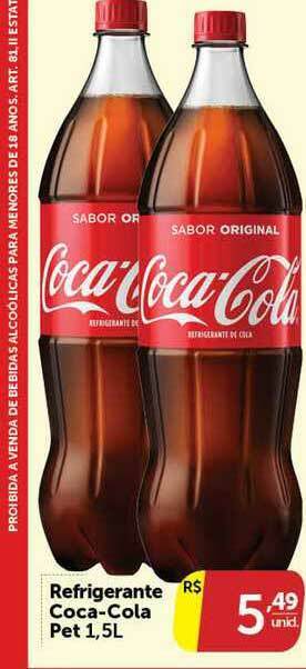 Pires Refrigerante Coca-cola 1.5L oferta