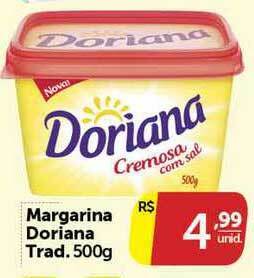 Margarina Doriana Trad. 500g