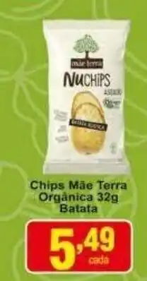 Chips Mae Terra Organica 32g Batata