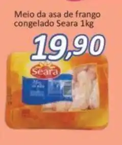 Supermercados Savegnago Meio de Asa de frango cong. Seara 1kg oferta