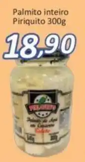 Supermercados Savegnago Palmito Inteiro Piriquito 300g oferta
