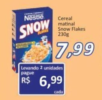 Cereal Matinal Snow Flakes 230g