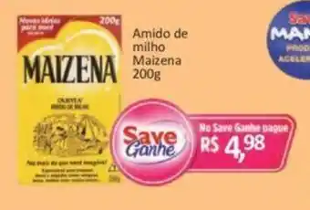 Supermercados Savegnago Amido de Milho Maizena 200g oferta