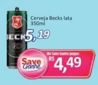 Cerveja Becks lata 350ml